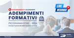 Aggiornamento Calendario 2024 “Adempimenti formativi” - Innogea