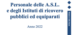 Personale ASL e Istituti di Ricovero: MinSal pubblica Rapporto 2022